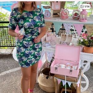 MAJE RAZUL EMBROIDERED SEQUIN MINI DRESS sz 38. $595